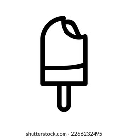Ice Cream Icon Vector Symbol Design Illustration
