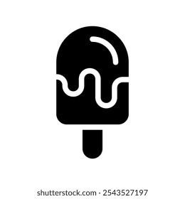 Ice Cream Icon Vector Symbol Design Illustration