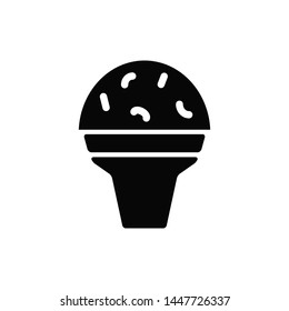 ice cream icon vector trendy flat design