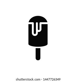 ice cream icon vector trendy flat design