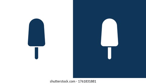 icono de helados para web y móvil