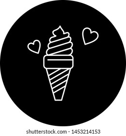 Ice cream icon for your project

