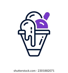 ice cream icon for your website, mobile, presentation, and logo design.