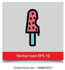 ice cream icon.food sign. EPS 10