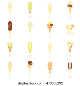 Ice cream Icon-Illustration