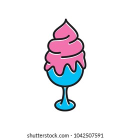 ice cream icon/logo design template