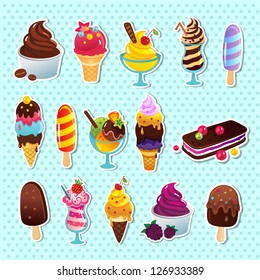 Ice cream icons