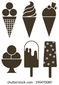 ice cream icons