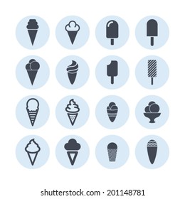 Ice cream icons