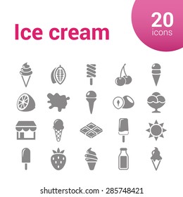 ice cream icons