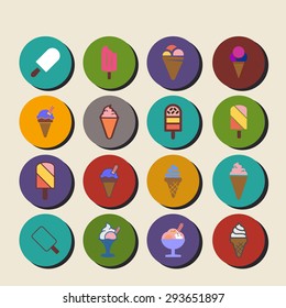 ice cream icons