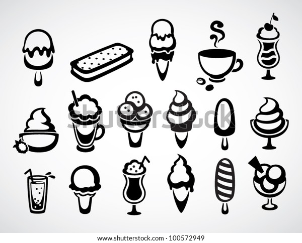Ice cream\
icons