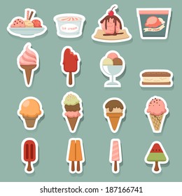 Ice Cream icons set