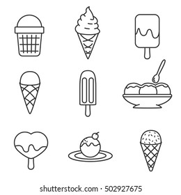 40,814 Ice cream outline icon Images, Stock Photos & Vectors | Shutterstock