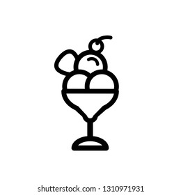 Ice cream icon,vector illustration. Flat design style. vector ice cream icon illustration isolated on White background, ice cream icon Eps10. ice cream icons graphic design vector symbols.