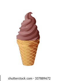 ice cream - illustration