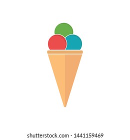 Ice Cream Illustration Vector Eps