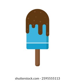 Ice cream illustration vector flat design 