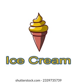 ice cream image decoration element with very attractive colors.vector