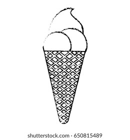 ice cream isolated icon