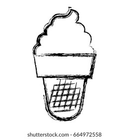 ice cream isolated icon