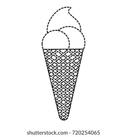 ice cream isolated icon