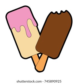 ice cream isolated icon