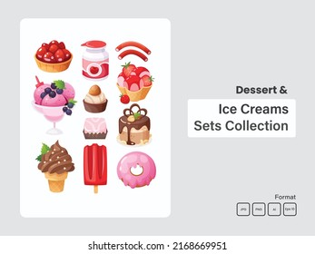 Ice cream isolated vector icon. line, solid food design element. Ice-cream vector icon. food design element. Ice cream.