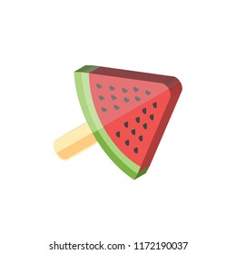 Ice cream isometric left top view 3D icon