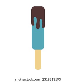 ice cream item summer design illustration