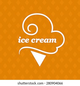 Ice cream label