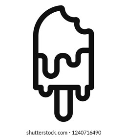 ice cream line icon