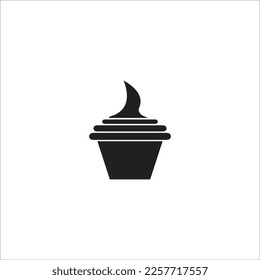 ice cream line new vector icon