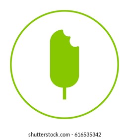 ice cream line vector icon