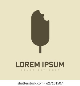 ice cream line vector icon
