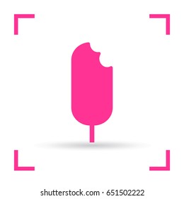 ice cream line vector icon