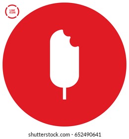 ice cream line vector icon