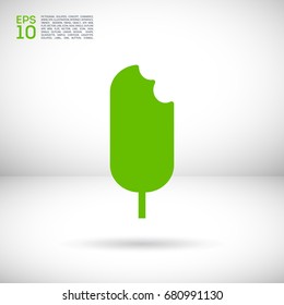 ice cream line vector icon