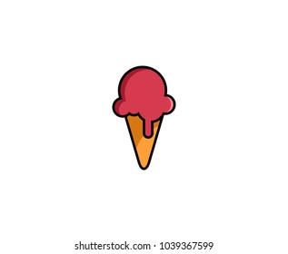 Ice cream logo