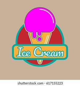 ice cream logo