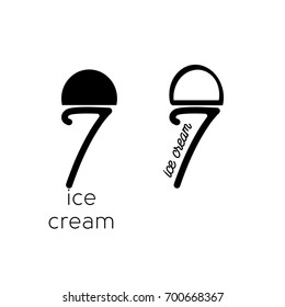 ice cream logo