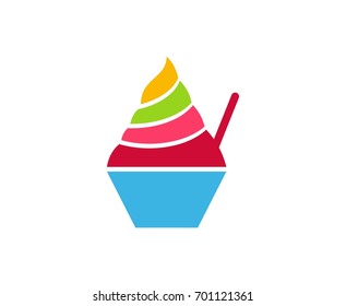 Ice cream logo