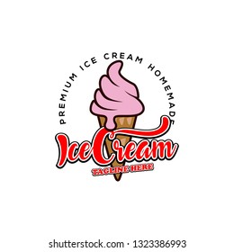 Ice Cream Logo Design