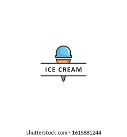 Ice cream Logo design vector template (1)