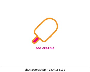 ICE CREAM logo ,icon , vector and illustration which contain a brand or company name identity .