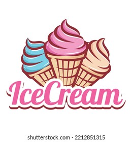 Ice cream logo 