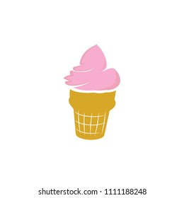 ice cream logo template