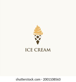 The Ice Cream logo template