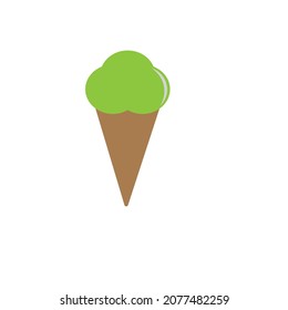 ice cream logo or vector ice cream clip art