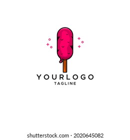 Ice Cream logo vector, ice cream design template